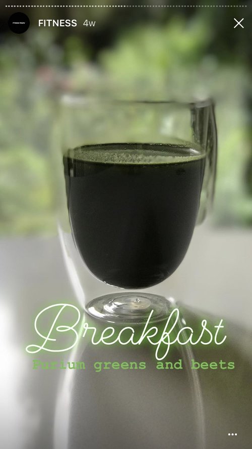 Зеленый завтрак Холли Берри