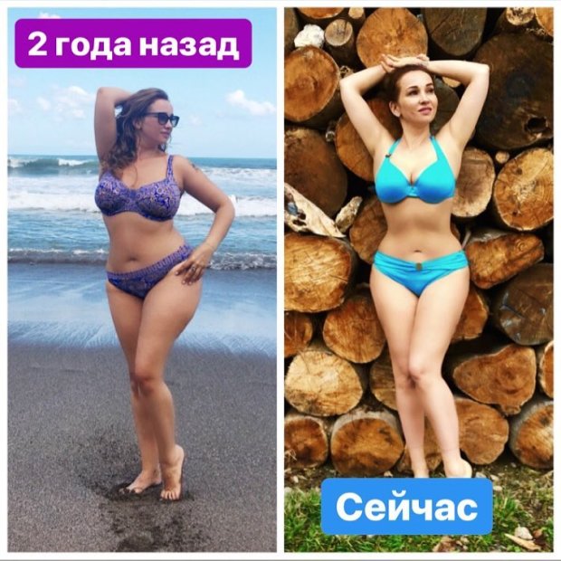 Анфиса Чехова «до» и «после» похудения