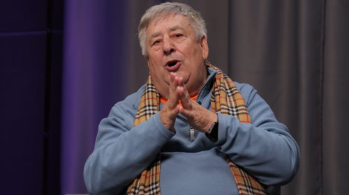 Микола Луценко, кадр з інтерв'ю