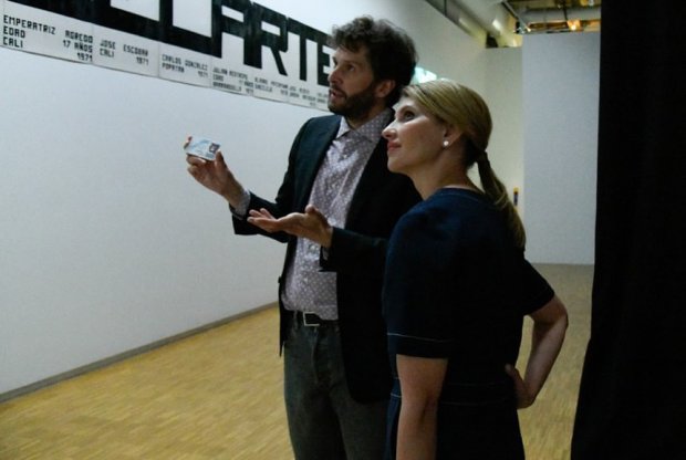 Елена Зеленская посетила центр искусств и культуры в Париже