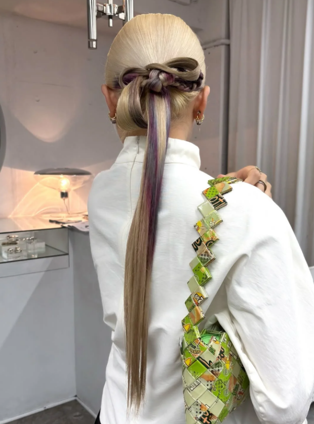 Модні зачіски-хвости