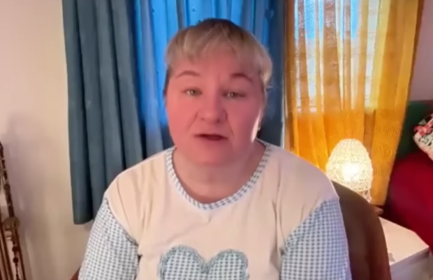 Розалія Романова (у минулому — Ірина Ковальська), кадр з відео