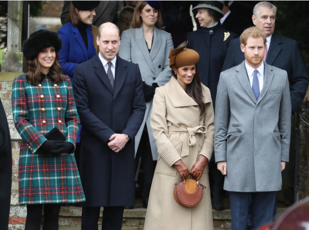 Принц Гарри и Меган отпразднуют Рождество отдельно от Уильяма и Кейт