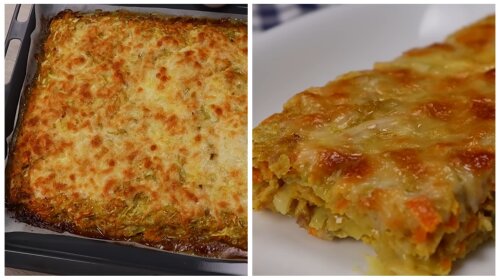 Горстка фарша + капуста