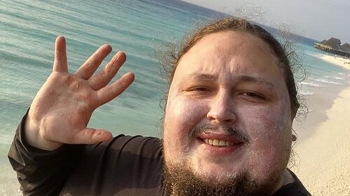 200-килограммовый сын художника Никаса Сафронова показал, как упал в бассейн - «Бомбочка» (ВИДЕО)