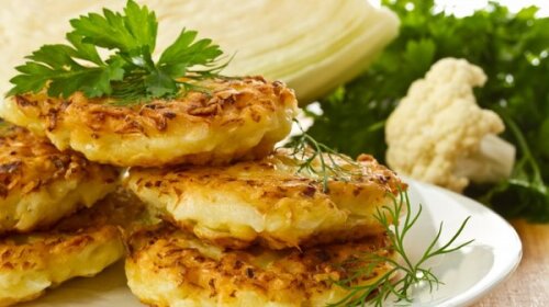 оладки з цвітної капусти