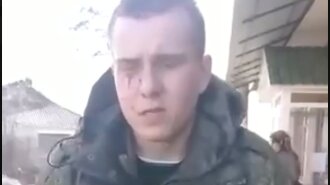 "Мы на учениях": Появилось видео с допроса российского солдата, которого ВСУ взяли в плен