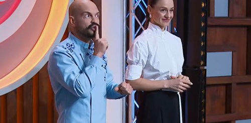 Володимир Ярославський та Оля Мартиновська, кадр з відео