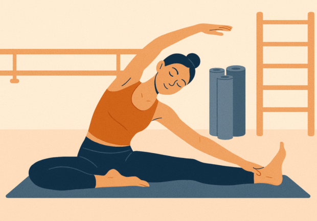 Растяжка, изображение из свободных источников