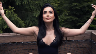 Анна Тринчер, фото из соцсетей артистки