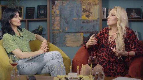 Оля Полякова и Маша Ефросинина