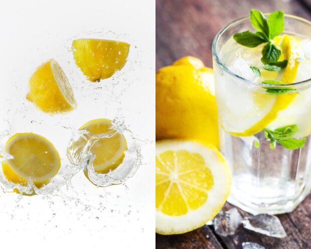 Вода і лимон