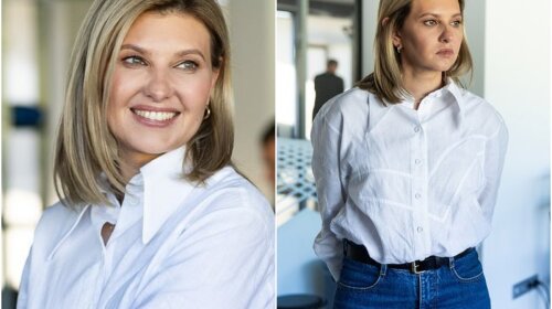 Елена Зеленская показала самые модные джинсы 2023 года: отлично смотрятся, как с кедами, так и со шпильками (фото)