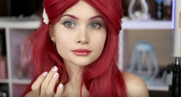 Девушка сделала невероятный макияж, как у диснеевской принцессы