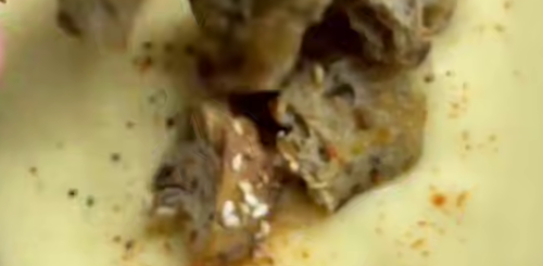 Сырный крем-суп, кадр из видео