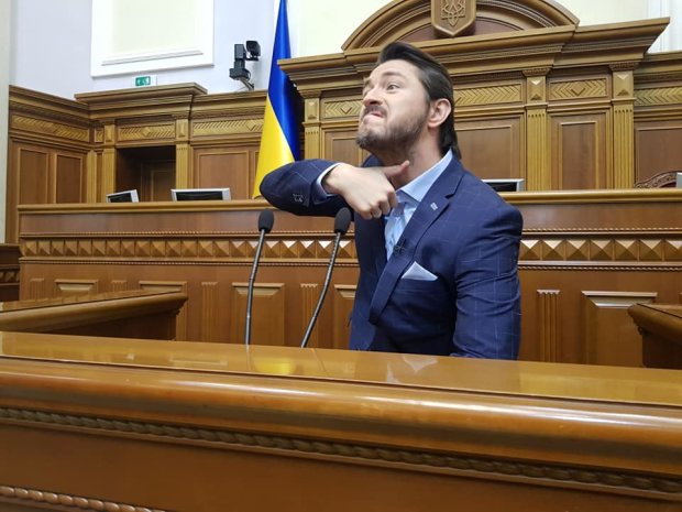 Сергей Притула в Верховной Раде Украины