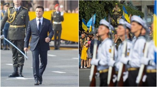 Сльози Президента, орден для Кікабідзе та інші найяскравіші моменти святкування Дня Незалежності України (фото)