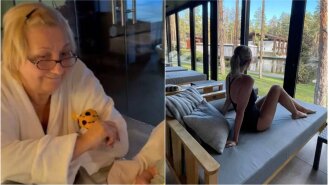 Каждому свое: Виктор Павлик устроил теще и молодой жене настоящий релакс (фото)
