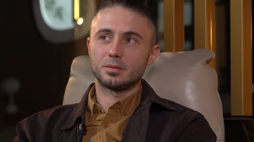 Тарас Тополя, кадр из интервью