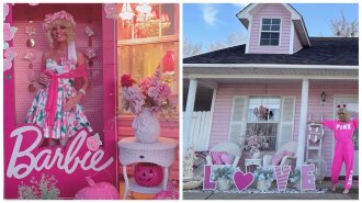 Бабуля с детства мечтала жить в розовом доме Барби, и это сбылось: как он выглядит