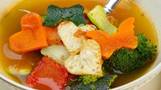 Вегетарианский суп для детей 2-111