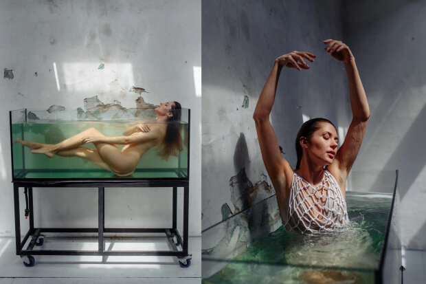 Наталка Денисенко показала голые фото в аквариуме