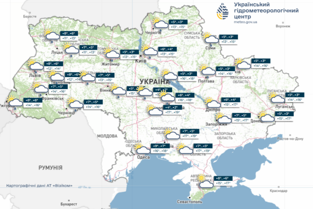 Прогноз погоди