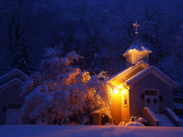 church-calm-snow-winter-rest