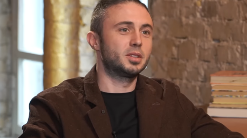 Тарас Тополя, кадр из интервью