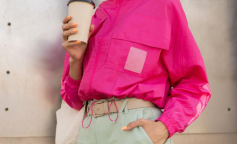 Жінка, мода, одяг, куртка