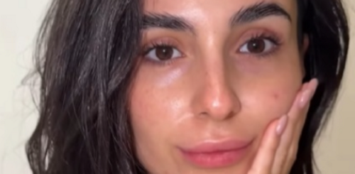 Анна Трінчер без макіяжу