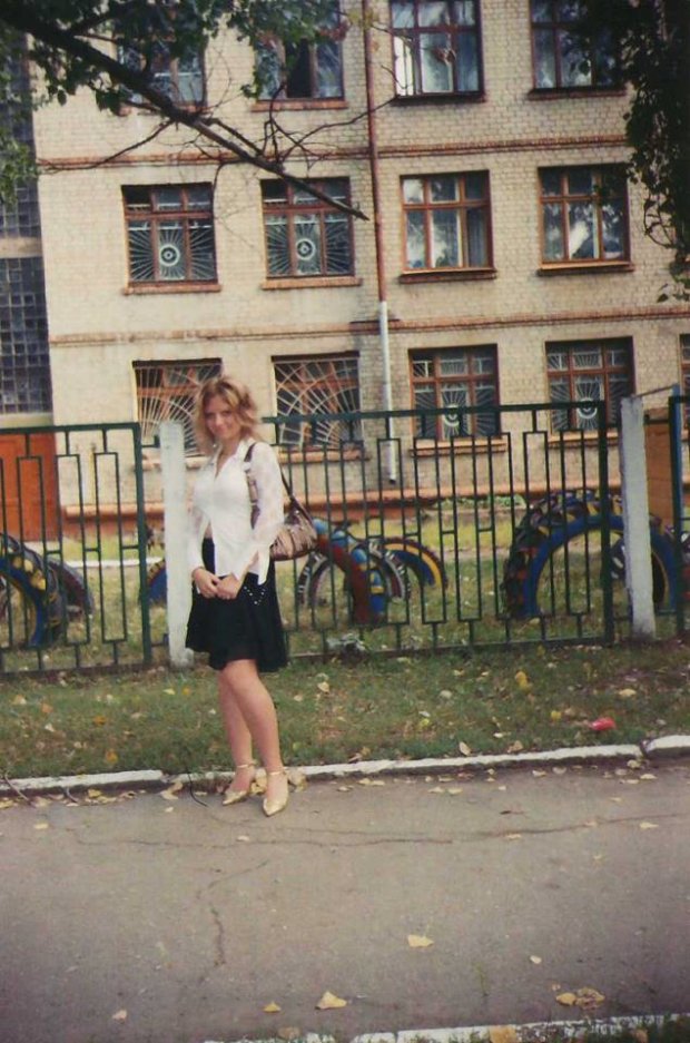 Катя в шкільні роки