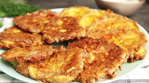 Отбивные из кабачков