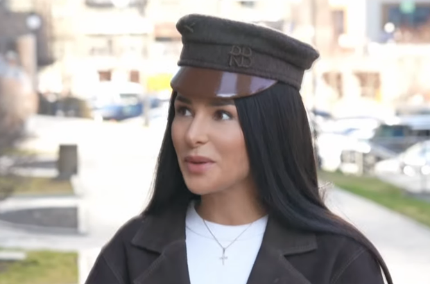 Злата Огнєвіч, кадр з інтерв'ю