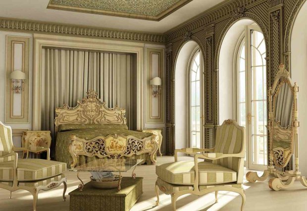 Rococo style in the interior10