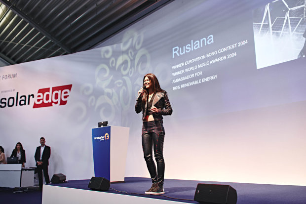 Руслана стала участником выставки Intersolar в Мюнхене