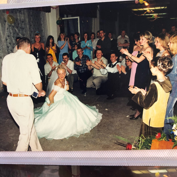 Архивное фото со свадьбы Дяди Жоры