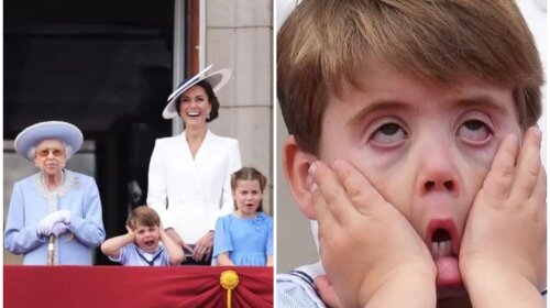 Елизавета II не против: младший сын Кейт Миддлтон рассмешил публику на параде в Лондоне