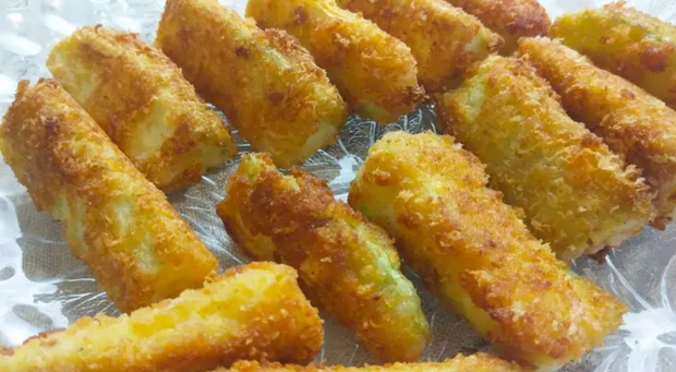 Кабачки в панировке