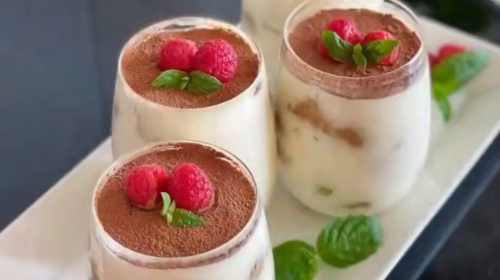 Тірамісу в стаканчиках, кадр з відео