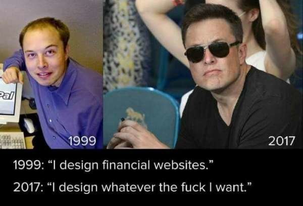 1999: «Я створюю фінансовий вебсайт» / 2017: «Я створюю все, що захочу»