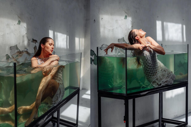 Наталка Денисенко показала голые фото в аквариуме