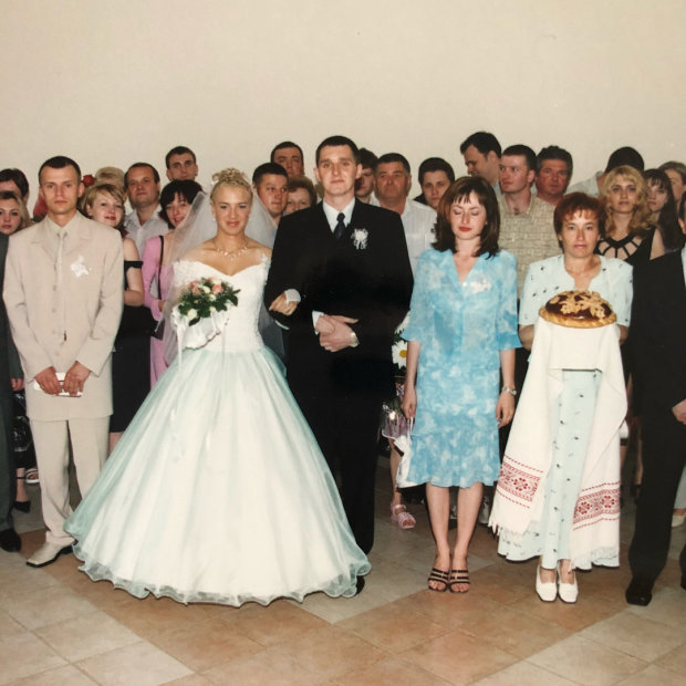 Вадим і Наталія Мичковские відзначили рожеве весілля