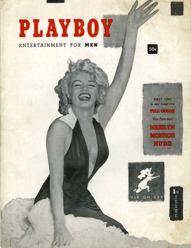 Перша обкладинка Playboy