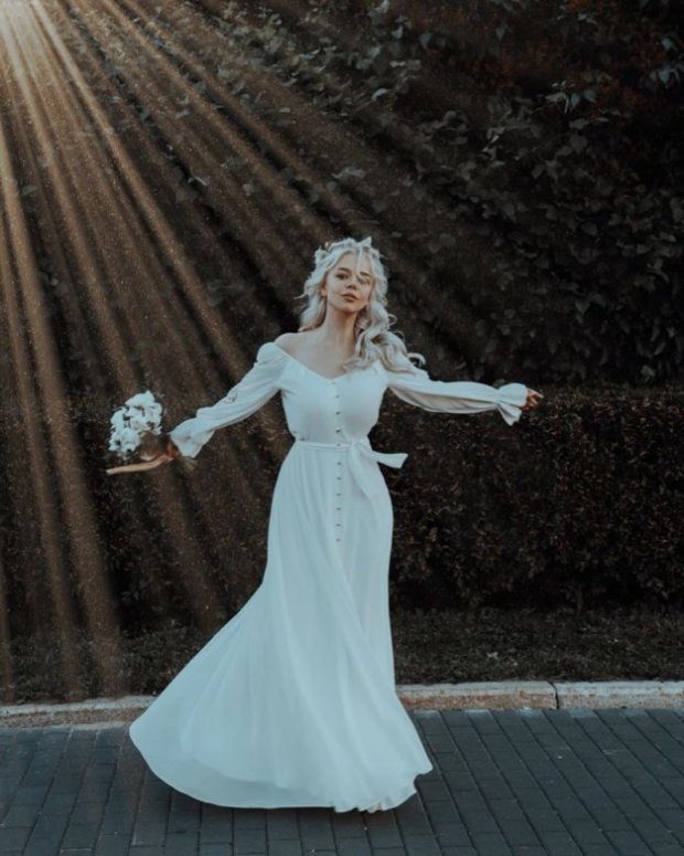 Алина Гросу, свадьба