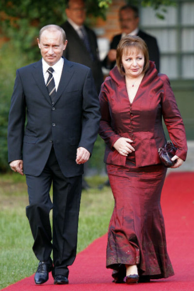 путин с бывшей женой Людмилой