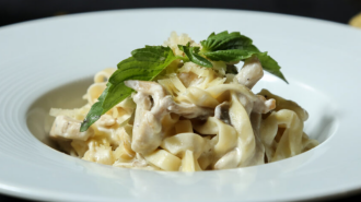 Паста Альфредо, кадр з відео