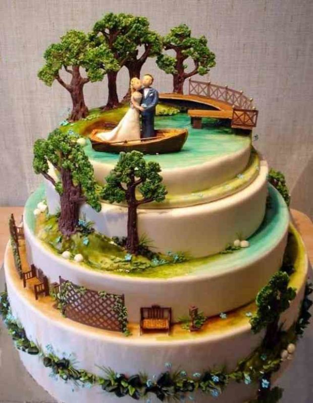 торт, красиві торти, самі незвичайні торти