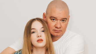 Евгений Кошевой с дочерью