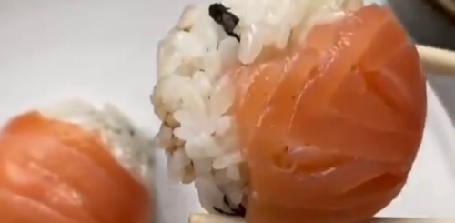 Ленивые суши, кадр из видео